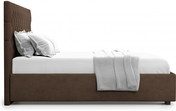 Кровать Nemi 140 с подъемным механизмом, Velutto 23