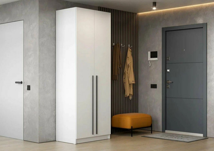 мс Берген ШК-800.2 белое дерево/белое дерево