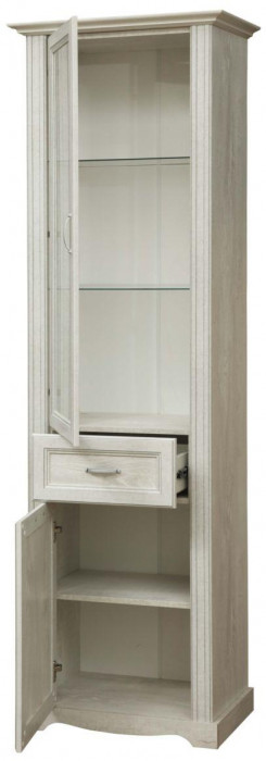 Гостиная Сохо комплектация 3 бетон белый/бетон патина