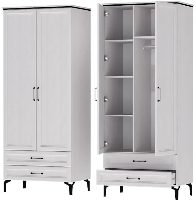 Модульная Гостиная Шарм, набор 2, Ясень Анкор Светлый