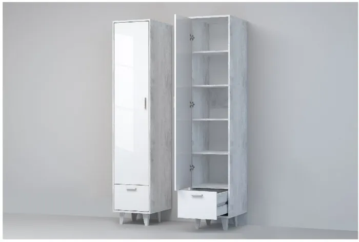 Эго Пенал П-1 НГ (Камень Темный/Дуб Крафт Золотой)