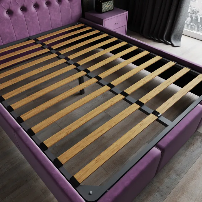 Октавия Кровать интерьерная 160 атлантида ромб, ортопед