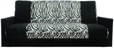 Диван-книжка Честер  зебра , 140 Пружинный блок Боннель