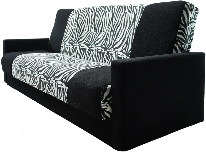 Диван-книжка Честер  зебра , 140 Пружинный блок Боннель