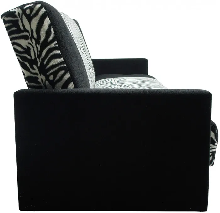 Диван-книжка Честер  зебра , 140 Пружинный блок Боннель