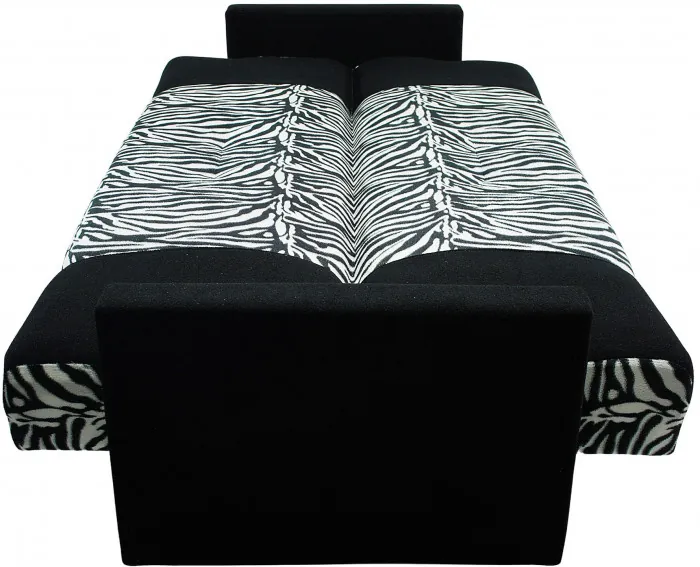 Диван-книжка Честер  зебра , 140 Пружинный блок Боннель