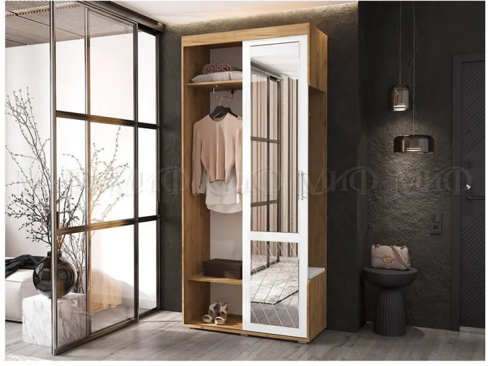 Прихожая Стелла-1 (Венге/Белый)