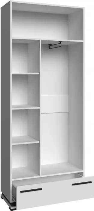 Модена Прихожая, композиция 1, Белый/венге