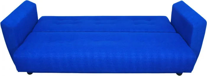 СПБ Диван Лира 140 синий пружинный блок Боннель