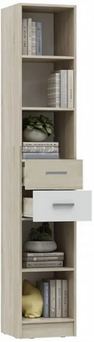 Мартина Стеллаж с ящиками (Крафт / Графит)