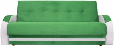 Диван-книжка Феникс 120 зеленый , пружинный блок Боннель