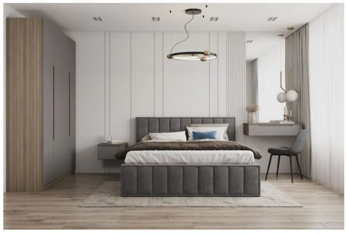 Кровать Лана 180, Ваниль