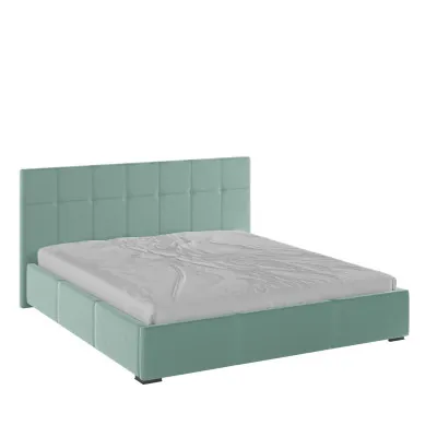 Рио Кровать интерьерная 180 мятный квадрат, ортопед