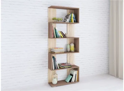 Стеллаж Ромео-1 ясень шимо/дуб сонома