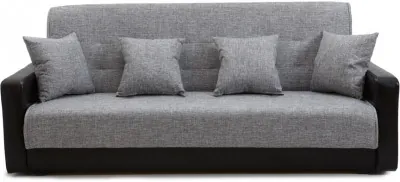 Диван Лондон 140 серый, пружинный блок Боннель