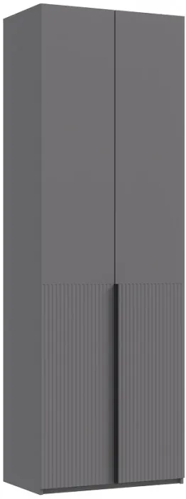 Тумба косметическая со шкафом 2х-ств Марвэл, Графит/Браш графит