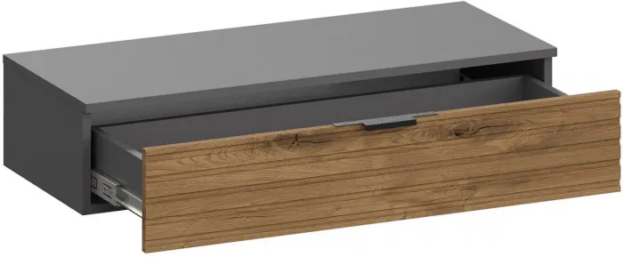 Модульная Прихожая Ома, набор №1, Графит/Дуб Тортуга, Simple 27