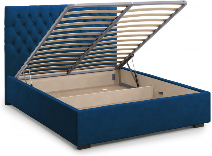 Кровать Nemi 140 с подъемным механизмом, Velutto 26