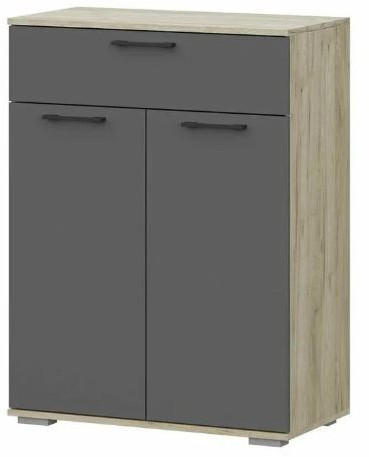 мс для прихожей Бостон КМ-800 дуб крафт серый/серый графит