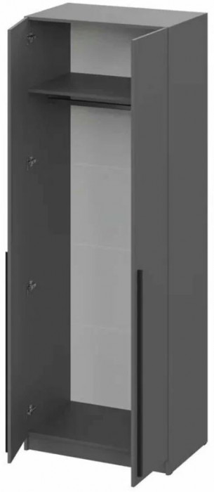 мс Берген ШК-800.2 серый графит/серый графит