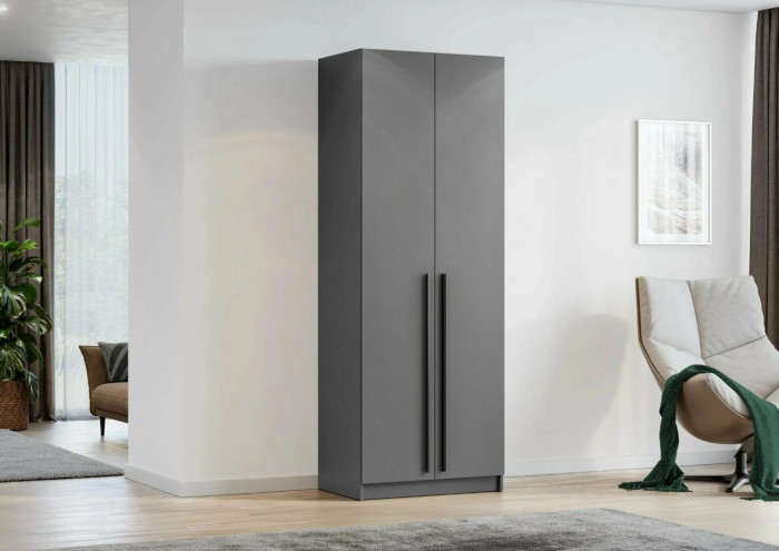 мс Берген ШК-800.2 серый графит/серый графит