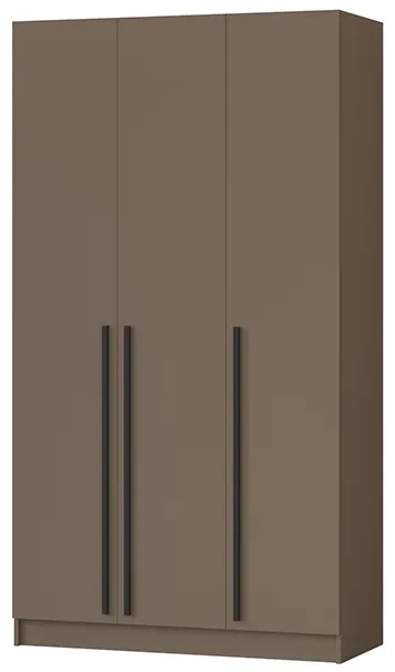 Шкаф Бастион 1500 №1 с антресолью, Молочный шоколад