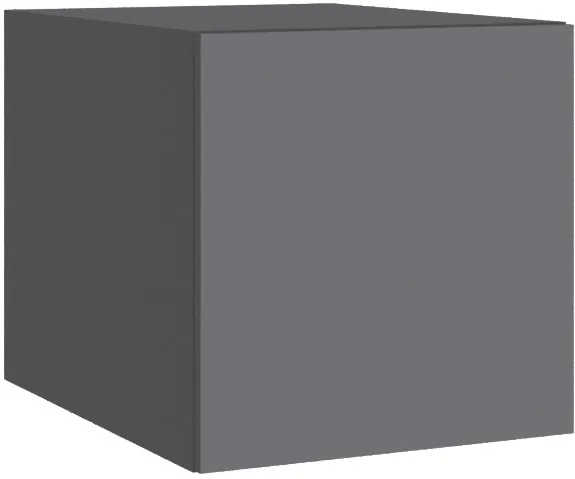 Модульная гостиная Мадрид, композиция 6, Белый/Графит серый