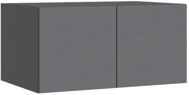 Модульная гостиная Мадрид, композиция 6, Белый/Графит серый