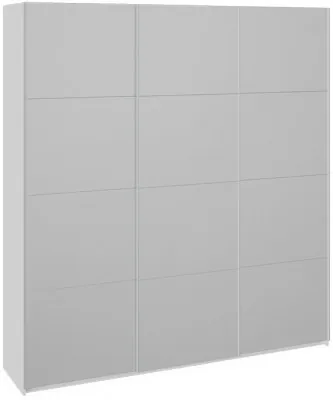 Траст СШК 2.210.70-13.13.13 Шкаф-купе 3-х дверный (2100x580x2300) (Белый снег, Зеркало/Зеркало/Зеркало)