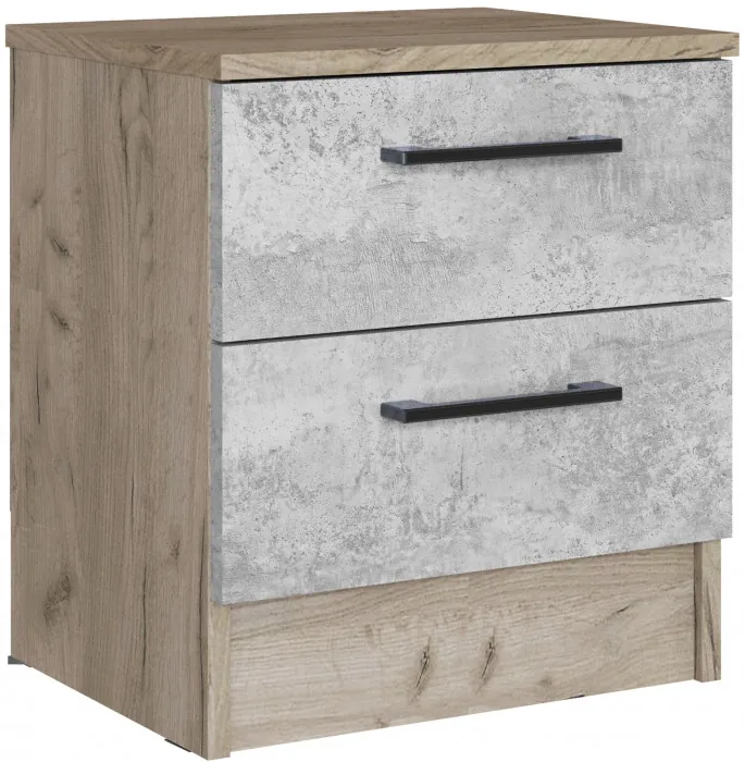 Спальня Вегас, композиция 1, Дуб крафт серый/Цемент