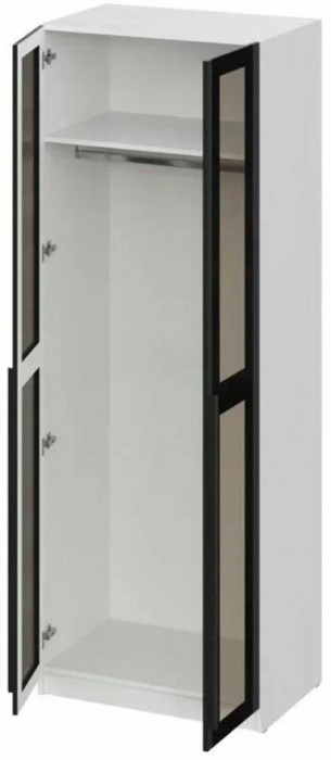 мс Берген ШКС-800 белое дерево/софт черный