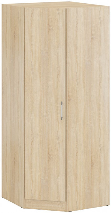 Кровать с ящиками 1800 + Шкаф угловой Стандарт, цвет дуб сонома, ШхГхВ 183,5х203,5х70 + 81,2х81,2х200 см., сп.м. 1800х2000 мм., б/м, основание есть