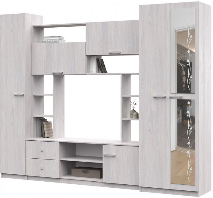 Гостиная Марта-М (Андрей 1)  ЛДСП анкор/анкор