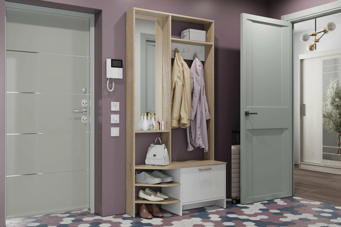 Прихожая Тео ПР-01, дуб сонома