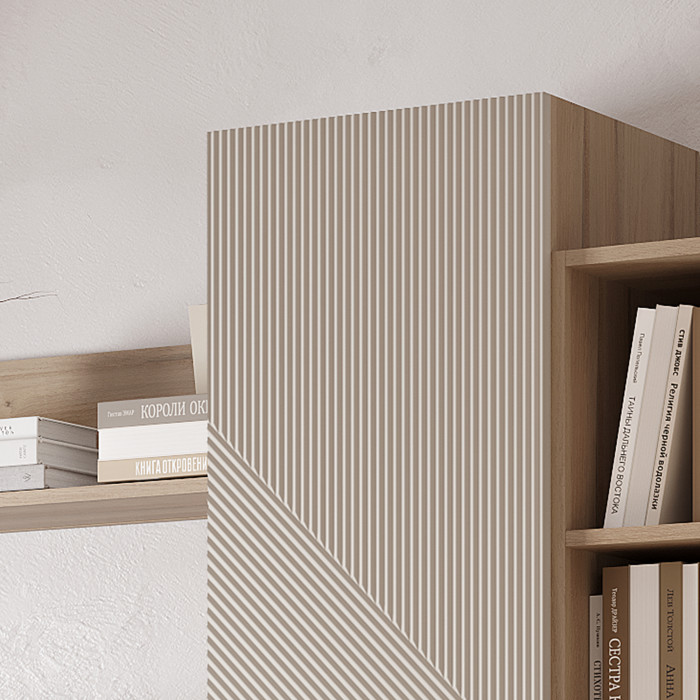 "Эмилия" ГМ-12 гостиный модуль Дуб смоки/Айриш (MF03)