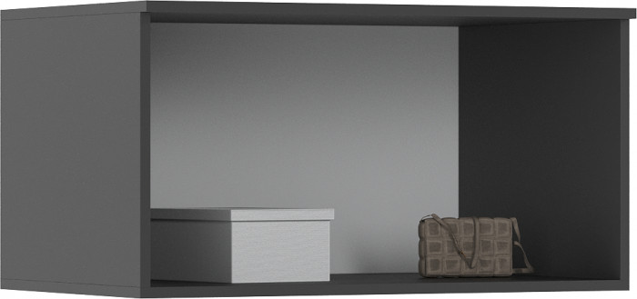 Норд Шкафы угловая композиция, Графит/Изумрудный