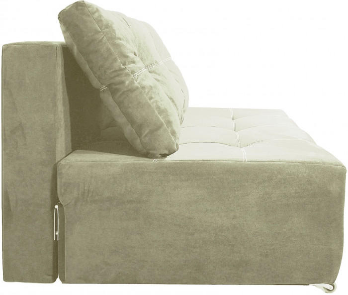 Диван аккордеон Марс Мини велюр бежевый 160