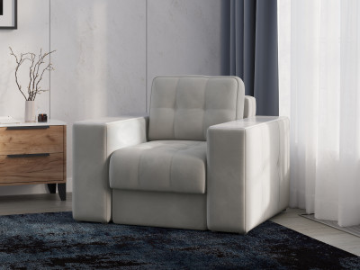 Кресло Виконт, Светло-серый