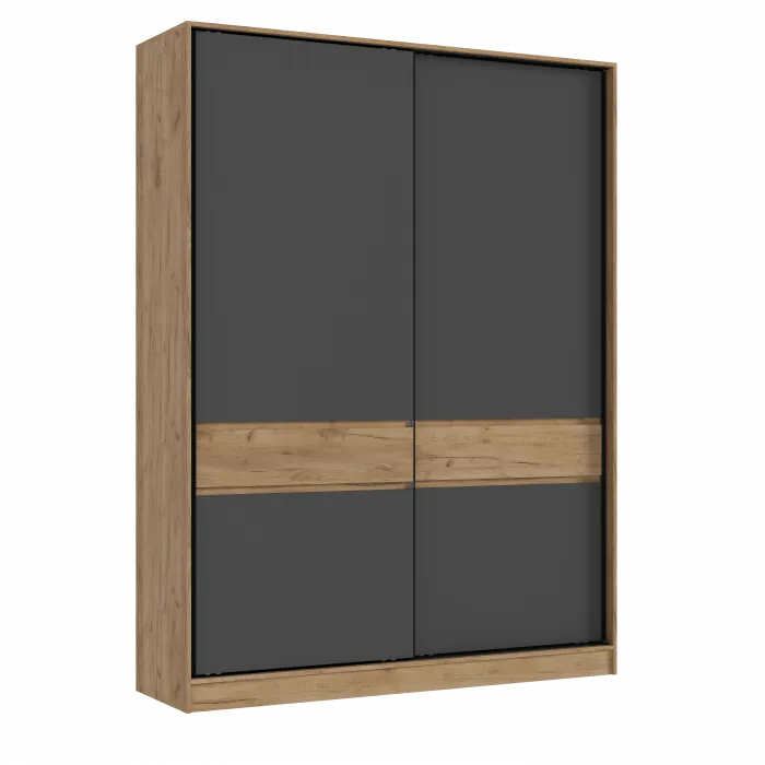 Спальня Роджина дуб крафт/графит