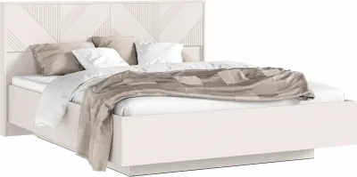 Ирис Кровать парящая 160 с ПМ, кашемир