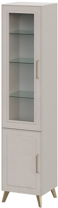 Пенал-витрина с декоративными опорами Антеро ПС-500