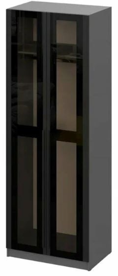 мс Берген ШКС-800 серый графит/софт черный