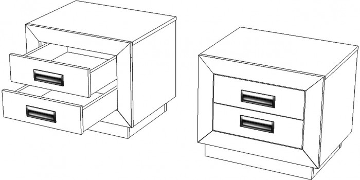 Прикроватная тумба 