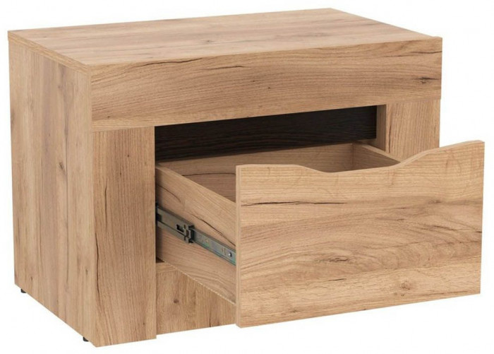 90.05 тумба прикроватная Флорида Дуб золотой / Венге