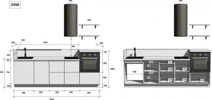 КГ 2550 Эмаль, Белый  Арника РМ в.6