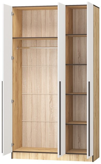 Шкаф Бастион ЛДСП 1,2 (Белый древесный)