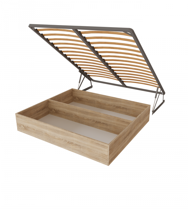 Нега Кровать интерьерная 140 мятный, ПМ