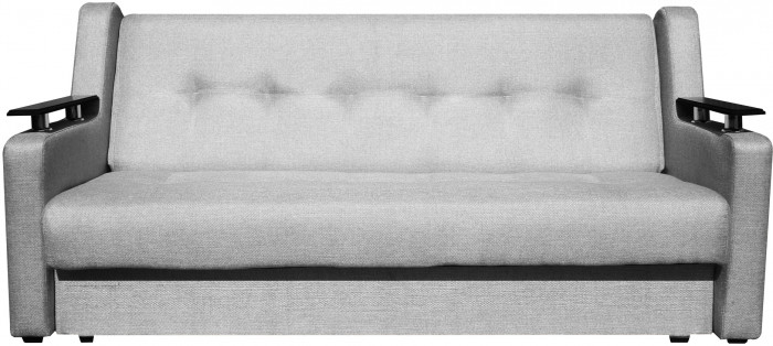 Диван СЕНАТОР ЛЮКС 140 серый ППУ