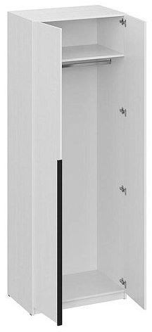 шкаф распашной Берген ПРО ШК-800 белое дерево/белое дерево