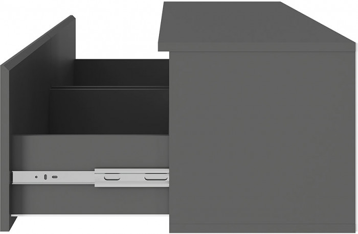 Симпл ШКН-07 шкаф навесной графит